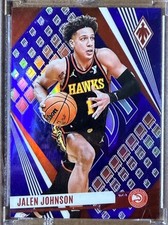 Panini Phoenix 2023-24 Jalen Johnson #144 Serial Numbered /35 Hawks Basketball