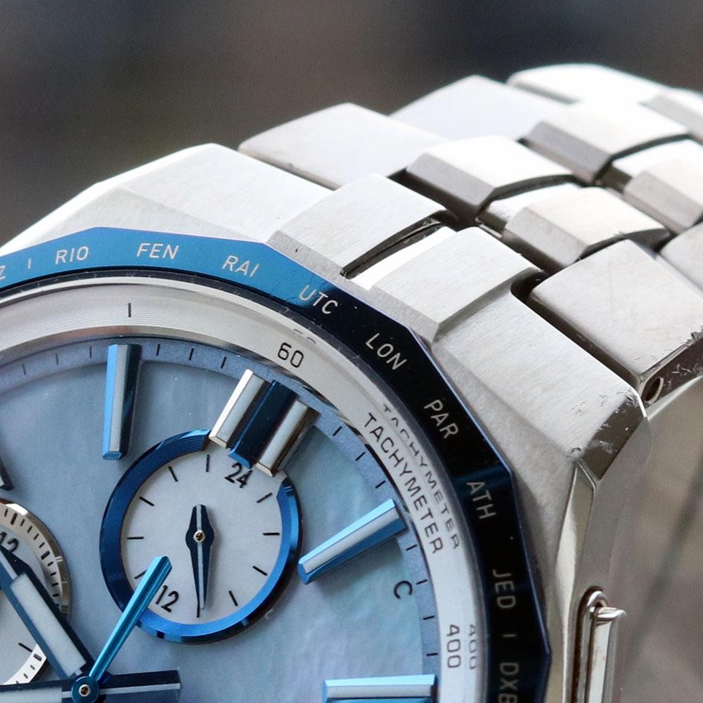 Casio Oceanus Ocw-S5000Apa-2Ajf Analog Solar Men 5356 Superb