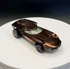 Vintage Hot Wheels Redline Turbofire Brown W/ White Interior - Very Good Cond.