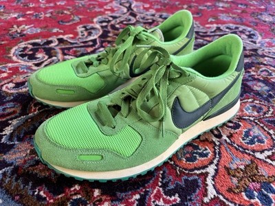 Nike Air Vortex Internationalist Vintage Retro Running Shoes Neon Green 11 