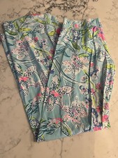 Lily Pulitzer Bal Harbour Palazzo Floral Beach Pants XS