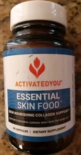 Activatedyou Essential Skin Food - Expires 11/26 - Factory Sealed 30 Capsules