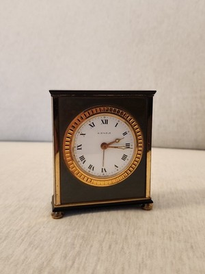 Kienzle 50er Jahre Analoge Schreibtischuhr mit Weckfunktion Tischuhr