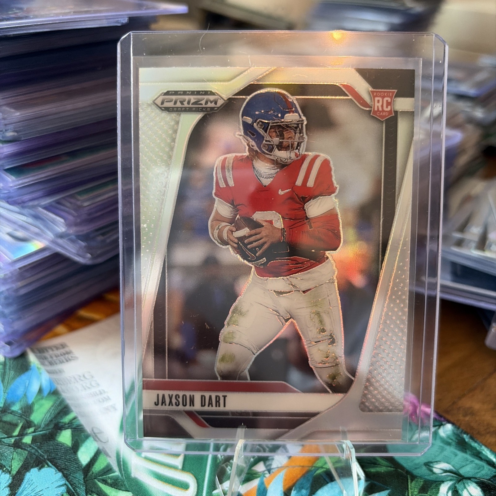 2025 Panini Prizm Draft Picks - Jaxson Dart #90 Silver Prizm (RC)