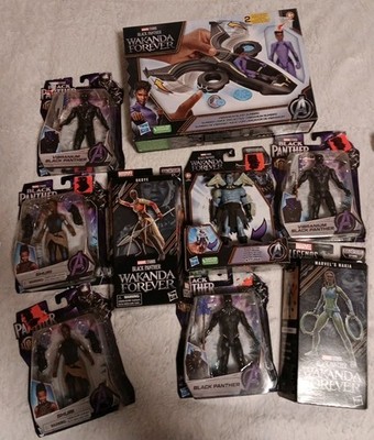 Marvel Black Panther 6'' Action Figure action Sunbird Lot 9 Pieces 