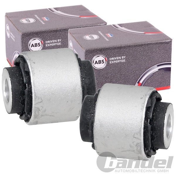 2X A.B.S. QUERLENKER-LAGERBUCHSE Hinten Innen Oben Passend FüR Audi A1 A3 Q2 Q3-image