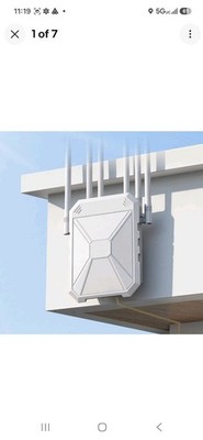 AX1800 Outdoor WiFi 6 Extender IP67 Weatherproof PoE Gigabit Signal Booster