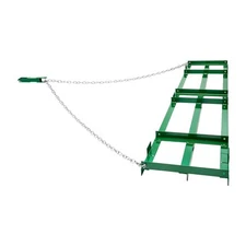 Drag Harrow 8 ft Heavy Duty Tow Behind Drag Harrow Driveway Grader Rake