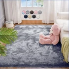 Winter Season Shaggy Fluffy Area Rugs Soft Non Slip Backing Floor Mats Carpets