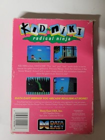 Kid Niki Radical Ninja (Nintendo NES, 1987) Tested No Manual