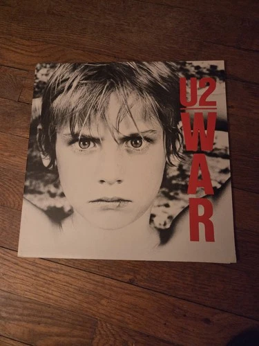 U2 War 1983 Lp 1st press Allied press Island Records 90067-1