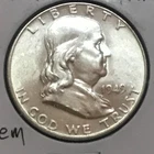 U.S. Franklin Half Prem AU 1i949