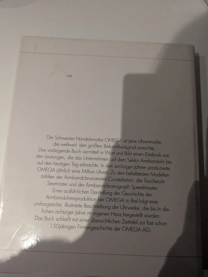 Omega Uhr Buch - Anton Kreuzer Carinthia Hardcover SELTEN 1994 Augenweide - Bild 2 von 3