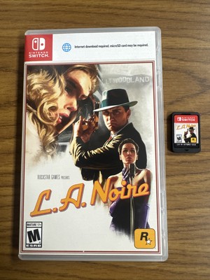 LA L.A. Noire (Nintendo Switch, 2017) In Original Case Tested