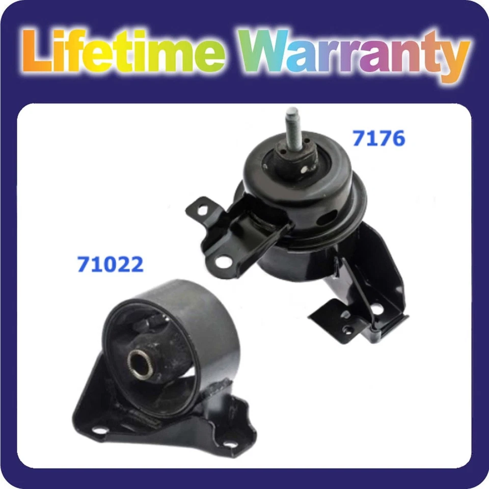 M1260 For 2007-2010 Kia Optima Magentis 2.4L Engine Motor Mount 2PCS 71022 7176 - Image 4 of 4