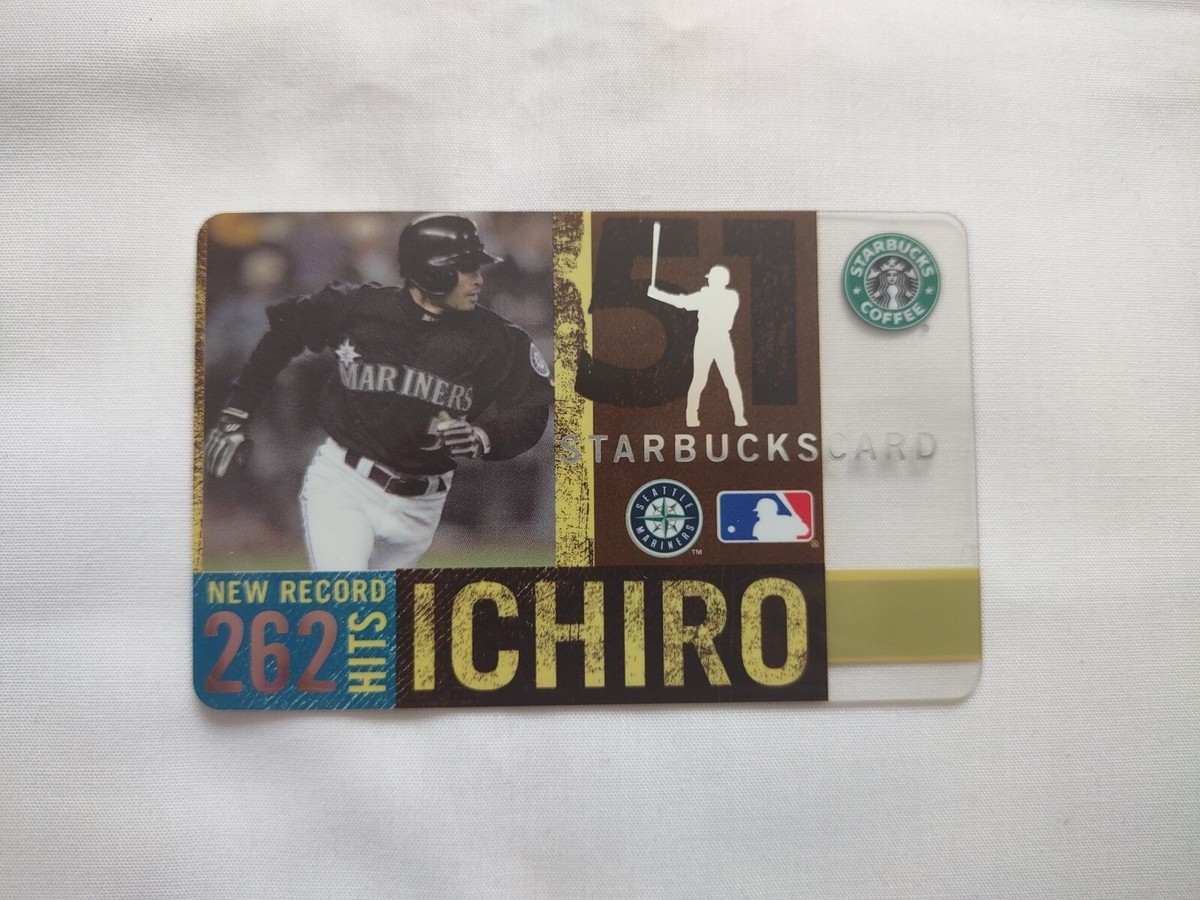 使用可能　スターバックスカード　イチロー　MLB ICHIRO イチロー 限定スターバックスカード - メルカリ