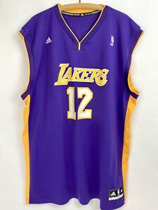 Los Angeles Lakers Purple Jersey #12 Dwight Howard Adidas Size XXL ... Los Angeles Lakers Purple Jersey #12 Dwight Howard Adidas Size XXL ...