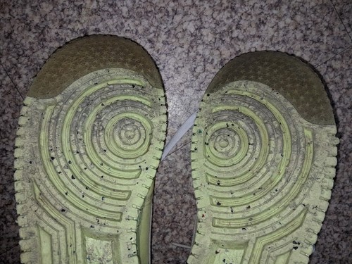 bascket Nike Air Force 1 Homme taille 42 Jaune Fluo - Foto 8 di 10