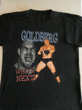 Vintage Goldberg WCW Wrestling Tee Shirt No Tag Size Unknown YY6