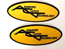 2 ACT Advance Clutch Technology Auto Racing Products Stickers New NOS 1990's