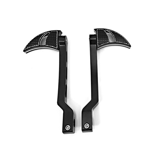 Floorboards Highway Pegs Shifter Levers Black Blade for Harley Street Glide14-22 - Picture 9 of 10