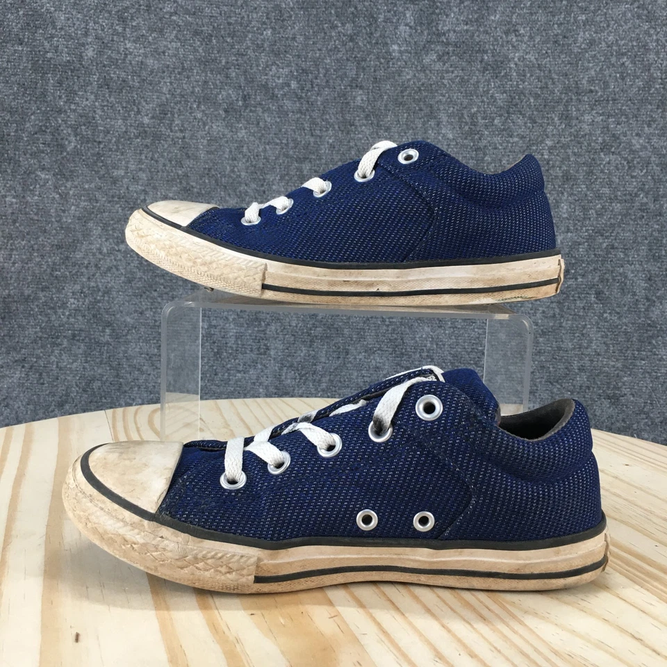 Zapatillas Converse Jóvenes 3 Chuck Taylor All Star Azul Con Cordones Informales 660304F Foto 2 de 4