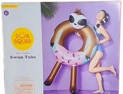 Sun Squad Donut Floaties Target Target Sun Squad Gigantic Sloth