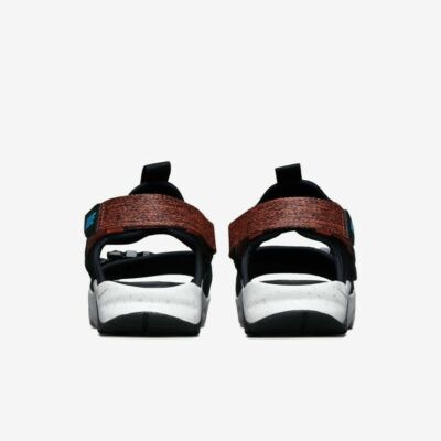 NIKE CANYON SANDAL BLACK TURF ORANGE Blue CW9704-007 Great
