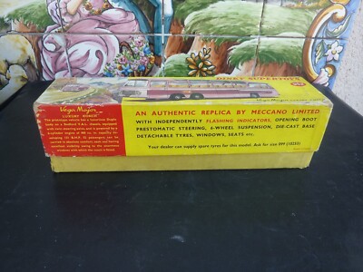 Autocar Ancien Dinky Toys Avec Boîte - Camion-citerne Vintage, Bon état