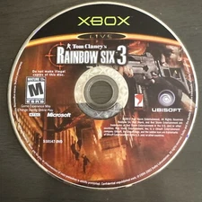 Xbox Game Tom Clancy’s Rainbow Six 3 Disc Only Good Working Condition Used