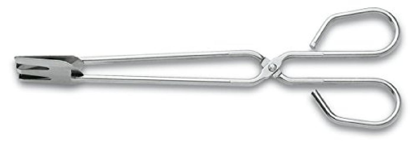 3 Claveles Tenacilla para pescado, 18 8 Stainless Steel, Plata, 42.69x6.79x3.7 c