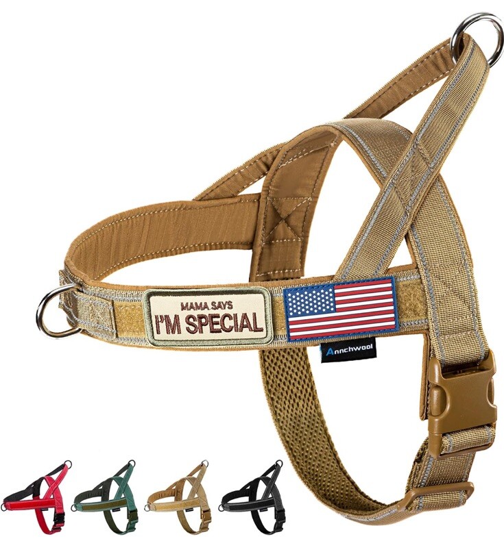 6 DOGさま専用 Annchwool Mama Says I'm Special No Pull Dog Harness Strip Escape