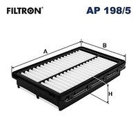 Filtron AP198/5 Luftfilter FüR Santa FE Sonata Carnival Optima Sorento 2.0-3.5