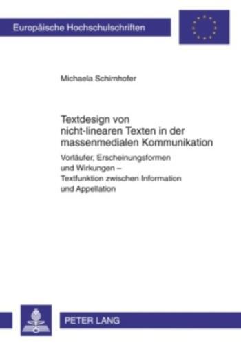 Textdesign Von Nicht-linearen Texten In Der Massenmedialen