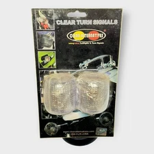 CLEAR ALTERNATIVES CTS-0005-R Turn Signal Lenses Fits Honda Sports Bikes 97-04