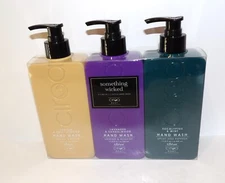 SET OF 3 CIROA SOMETHING WICKED VANILLA LAVENDER & EUCALYPTUS 11.8 OZ HAND WASH