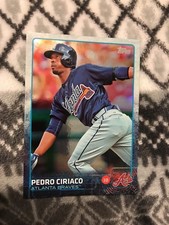 2015 Topps Update Rainbow Foil US218 PEDRO CIRIACO Atlanta Braves