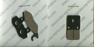 Husqvarna Disc Brake Pads WXC360 1994 Front & Rear (2 sets)