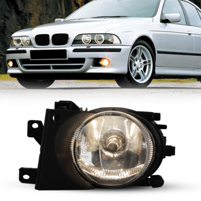 Left LH Fog Light for 2001 2002 2003 BMW E39 525i 530i 540i Bumper Lamp w/ Bulb
