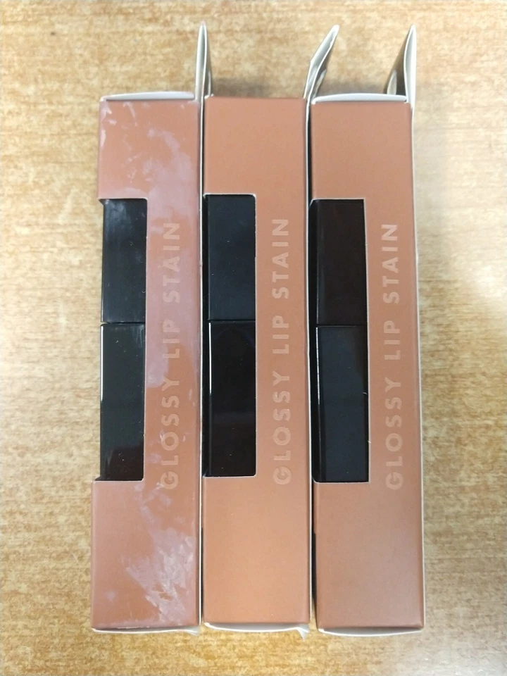 3 Pack: e.l.f. Glossy Lip Stain *Cinnamon Dreamz* Lightweight, Long-Wear  - W3D - Image 2 of 4