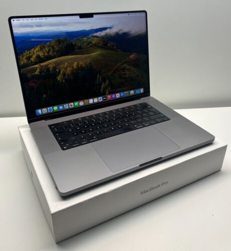 Apple MacBook Pro 16-Inch 2021 Model - Apple M1 Pro - 16GB RAM - 1TB SSD -Sonoma - Afbeelding 1 van 11
