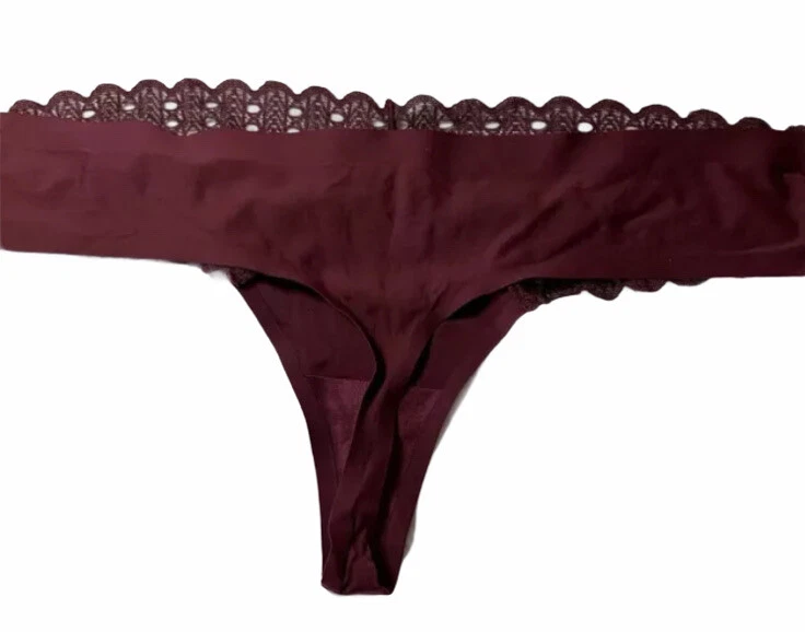 Tanga hipster de encaje de vino Honeydew para mujer roja mediana 85234  Foto 2 de 4