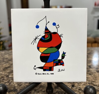Joan Miro、PERSONNAGE、海外版超希少レゾネ、新品額付 Joan Miro、LA PLAGE A CAMBRILS、海外版超希少レゾネ Joan Miro、LA
