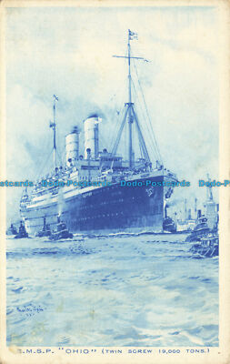R649806 R. M. S. P. Ohio. Doppelschraube. Royal Mail Steam Packet Company