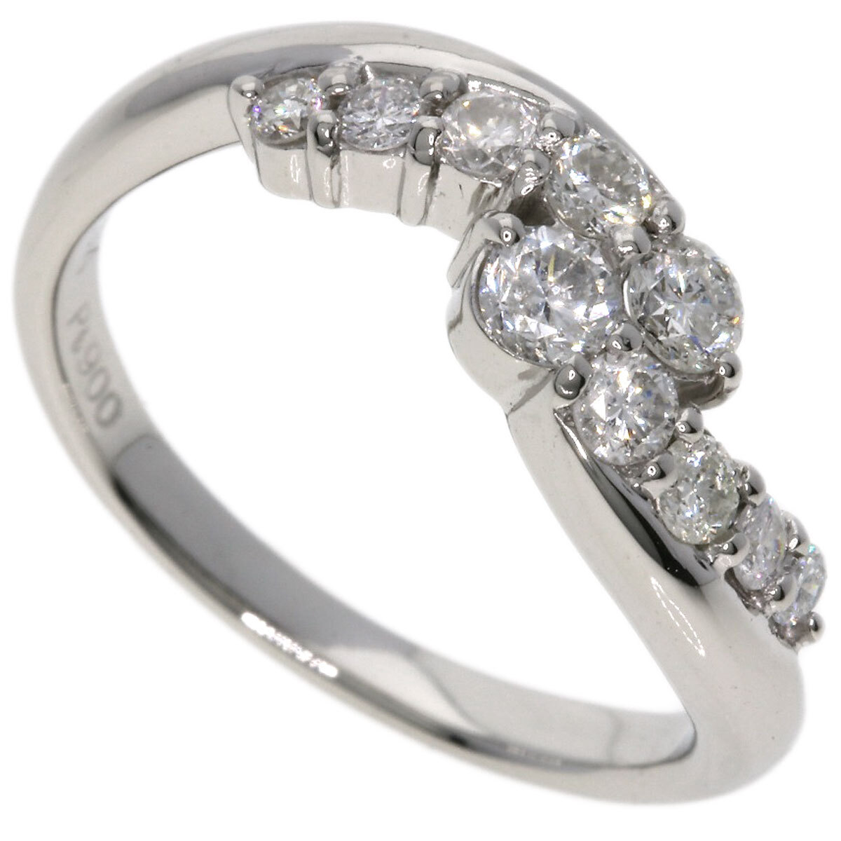 新作人気モデル Ring Diamond 0.54ct Platinum eBay | 5.1g PT900 ゴールド