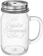 BORMIOLI ROCCO QUATTRO STAGIONI VASETTO COCKTAIL IN VETRO SENZA CANNUCCIA