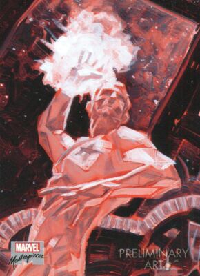 Marvel Masterpieces 2020 Preliminary Art Base Card #88 Martinex
