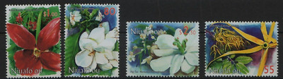 NIUAFO'OU, SCOTT # 217-220, SET OF 4 MNH VARIOUS FLOWERS, YEAR 1999