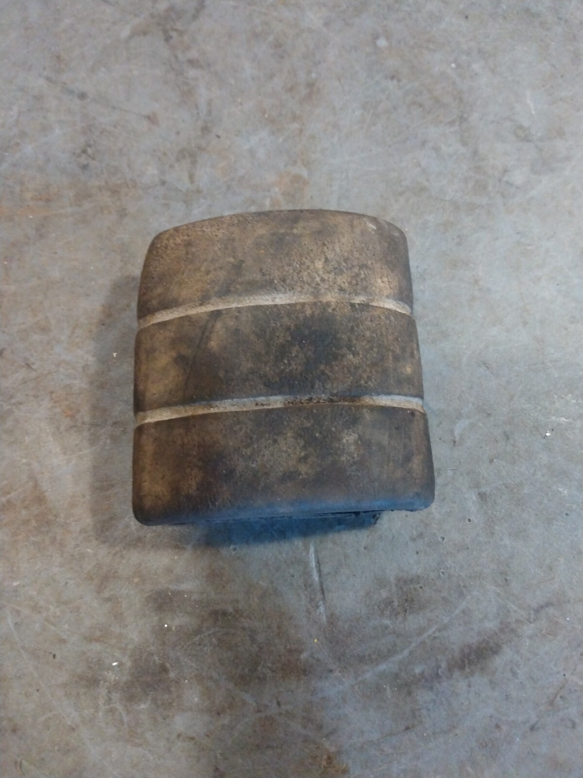 Harleydavidson brake pedal rubber pad used Panhead Shovelhead