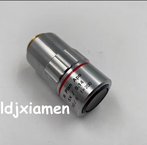 1PC USED mitutoyo M Plan Apo 5x0.14 full achromatic bright field objective